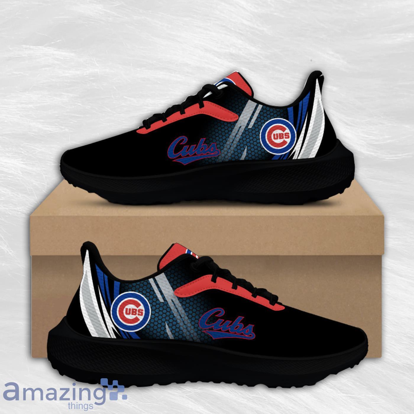 Chicago Cubs American Flag Air Mesh Running Shoes Best Gift For Men And Women Fans Product Photo 2