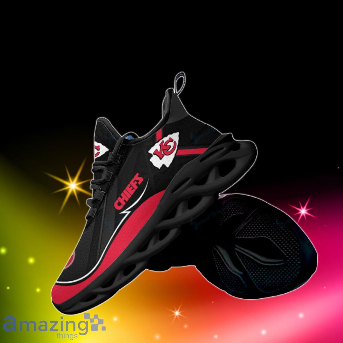 Chiefs Football Team Max Soul Shoes Running Sneakers Special Gift For Real Fans image Chiefs Football Team Max Soul Shoes Running Sneakers Special Gift For Real Fans Product Photo 2