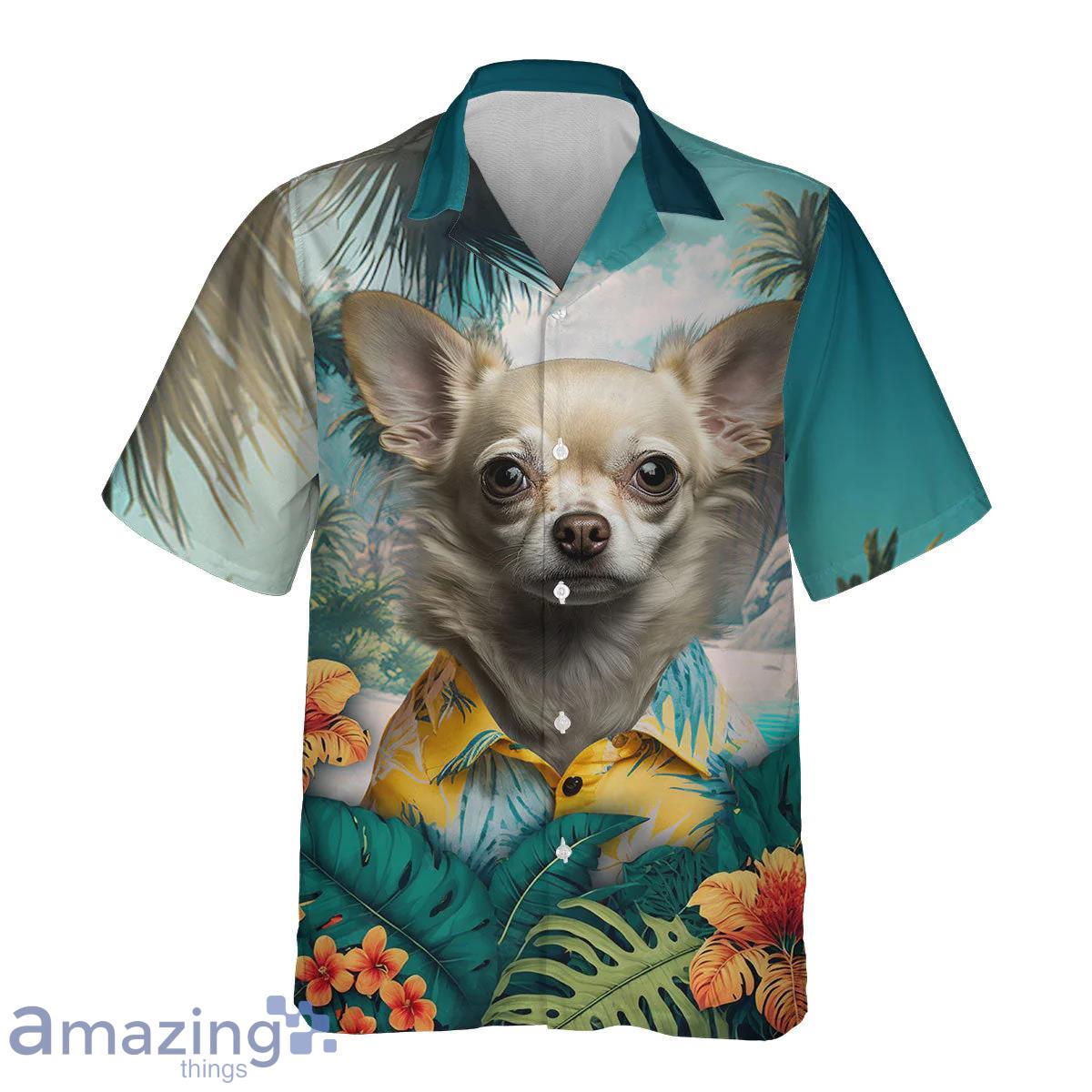 Chihuahua All Print 3D Hawaiian Shirt Best Gift For Dog Lovers Product Photo 2