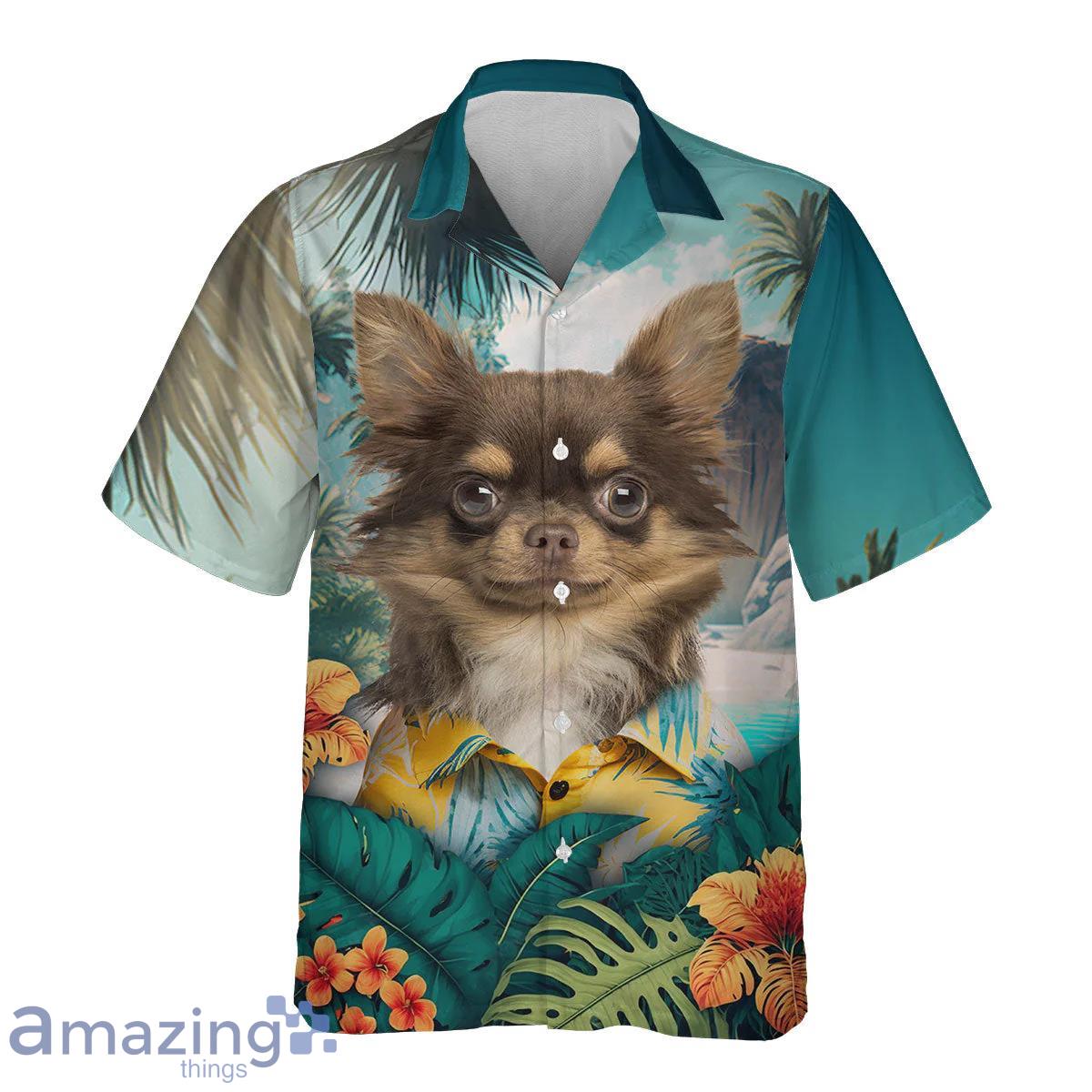 Chihuahua All Print 3D Hawaiian Shirt For Men Women Product Photo 2