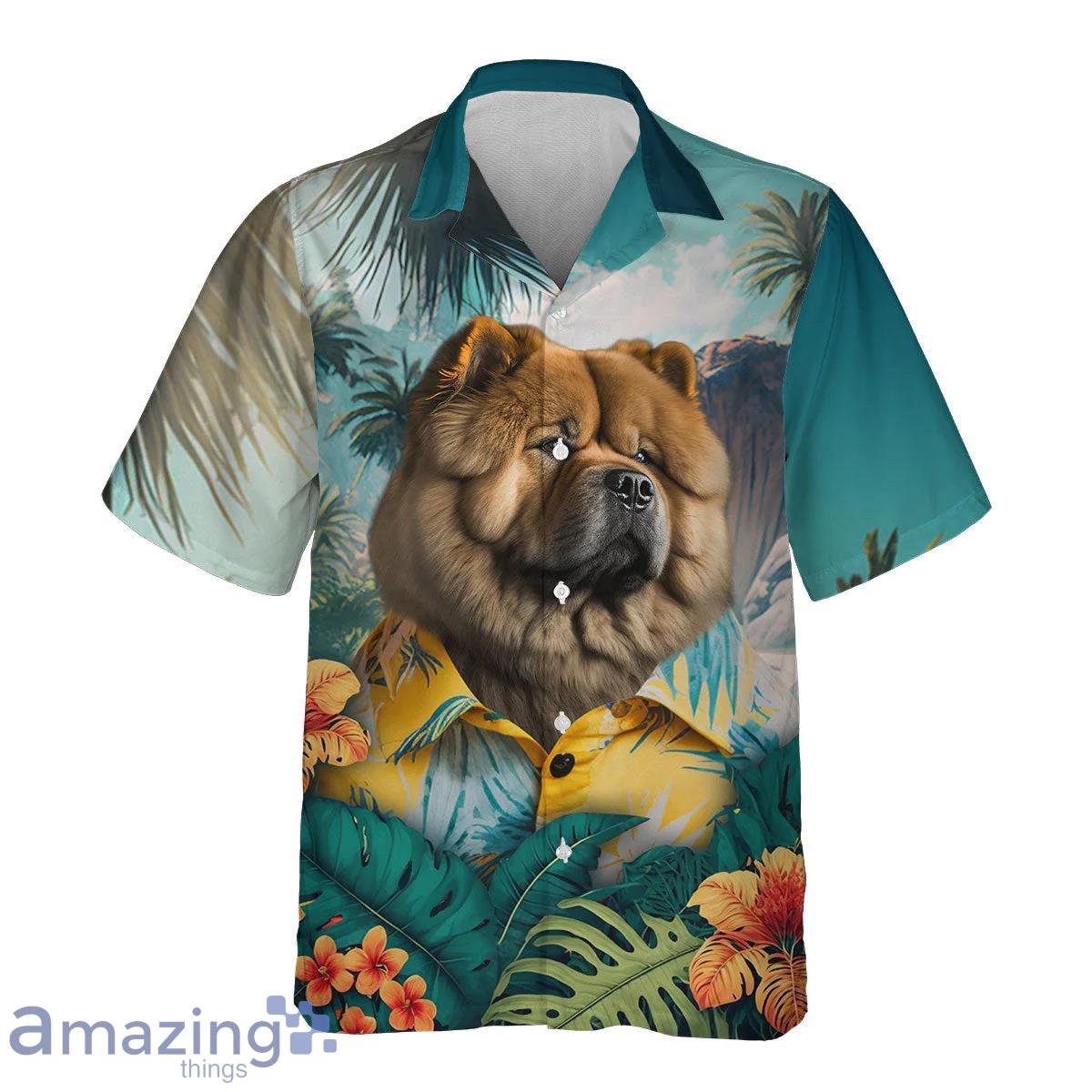 Chow Chow All Print 3D Hawaiian Shirt For Men Women image Chow Chow All Print 3D Hawaiian Shirt For Men Women Product Photo 2