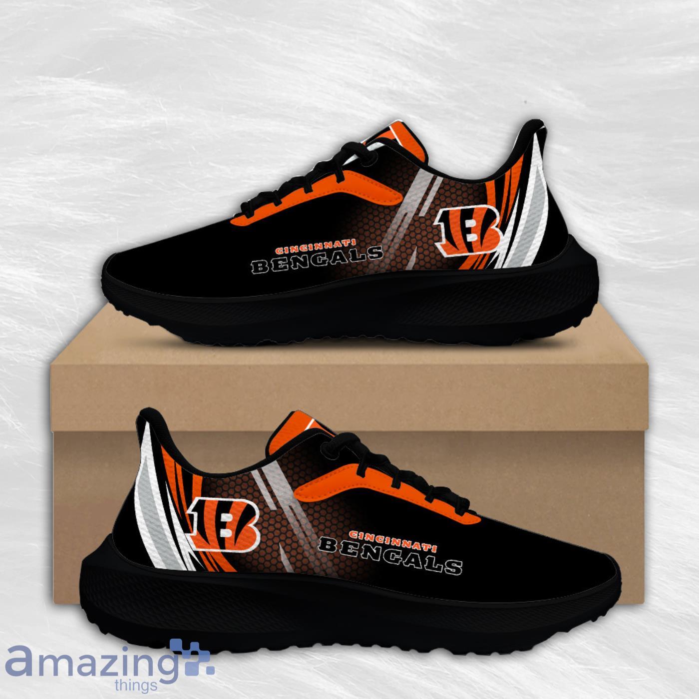 Cincinnati Bengals Air Mesh Running Shoes Best Gift For Men And Women Fans Product Photo 2