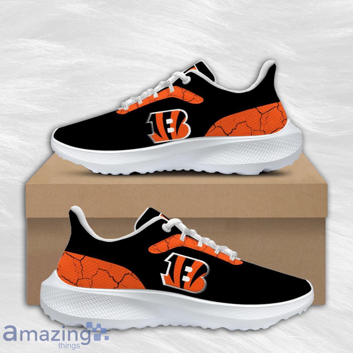 Cincinnati Bengals Football Air Mesh Running Shoes Sport Team For Men And Women Product Photo 1