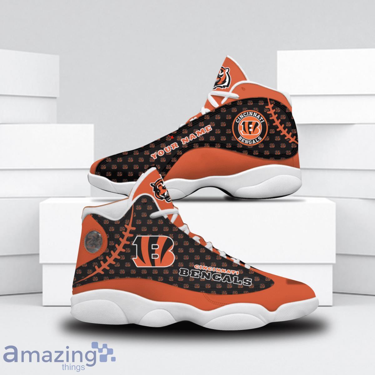 Cincinnati Bengals Air Jordan 13 Shoes For Fans