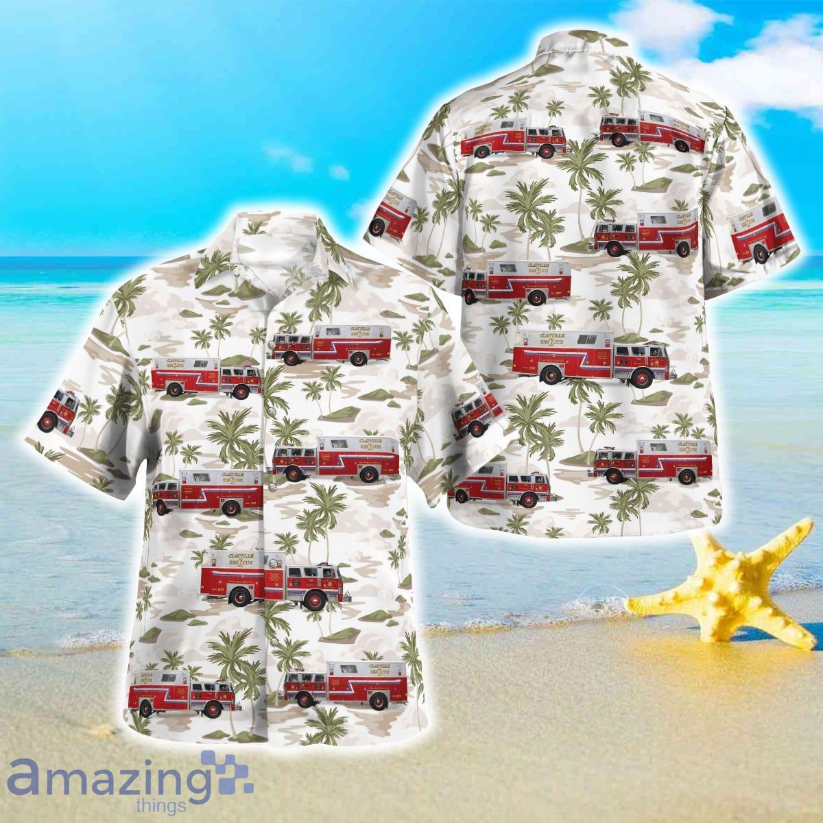 Clayville Fire Department Hawaiian Shirt Best Style For Men Women Product Photo 1