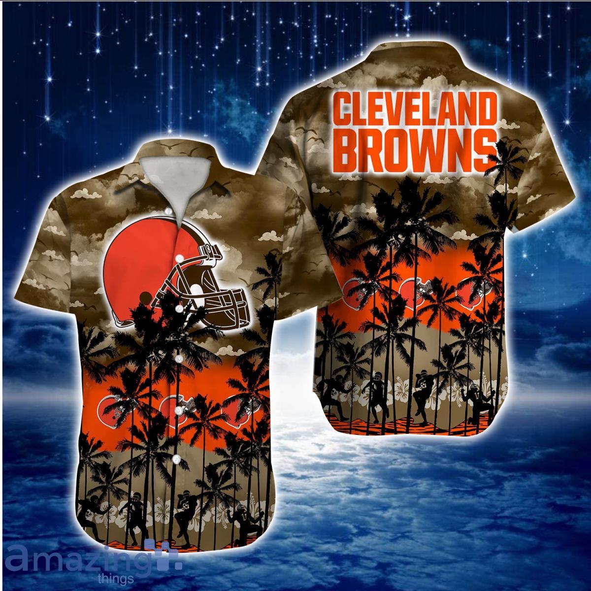 Cleveland Browns NFL Hawaiian Shirt Aloha Shirt Best Gift For Fans Product Photo 1