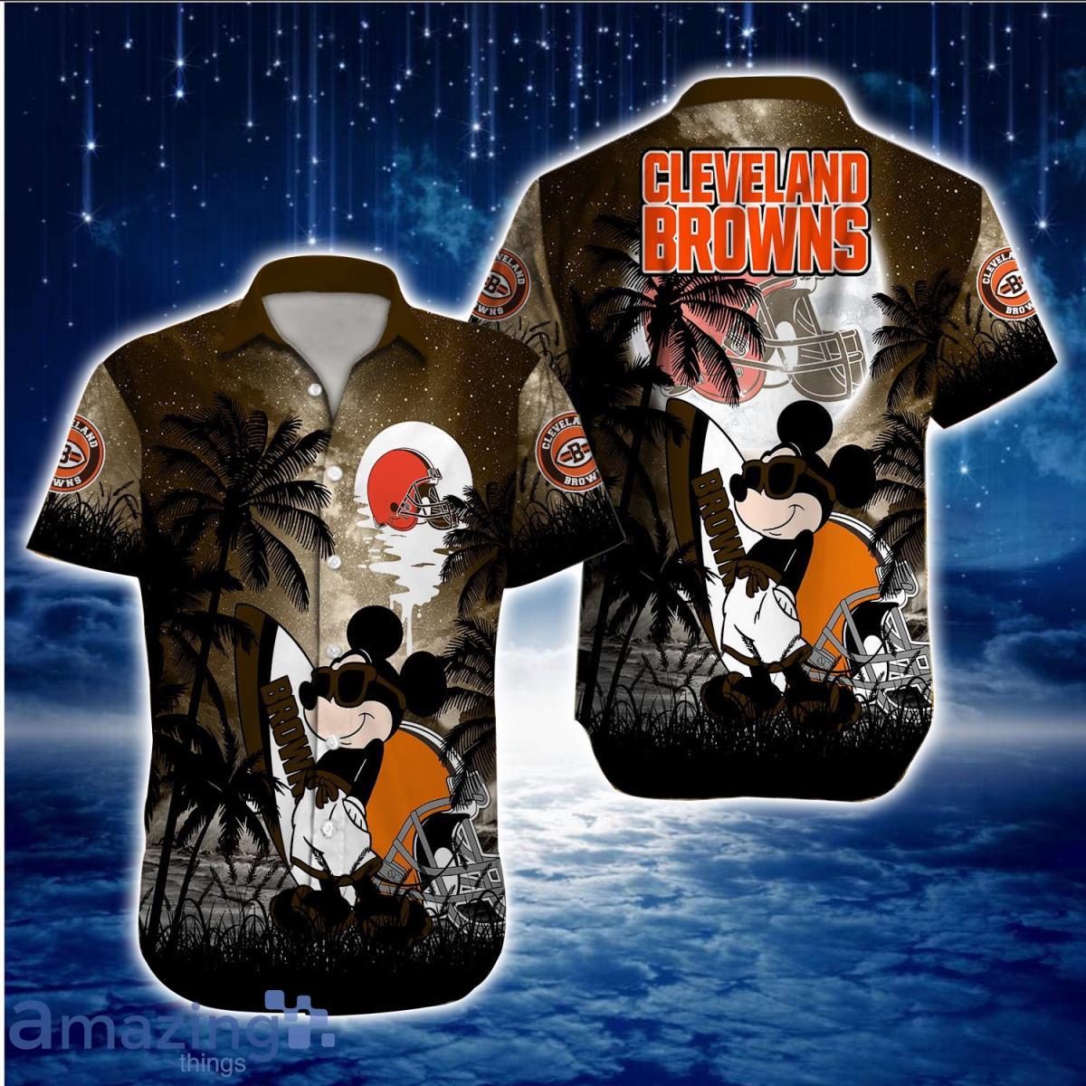 Cleveland Browns NFL Hawaiian Shirt Aloha Shirt For Fans Product Photo 1