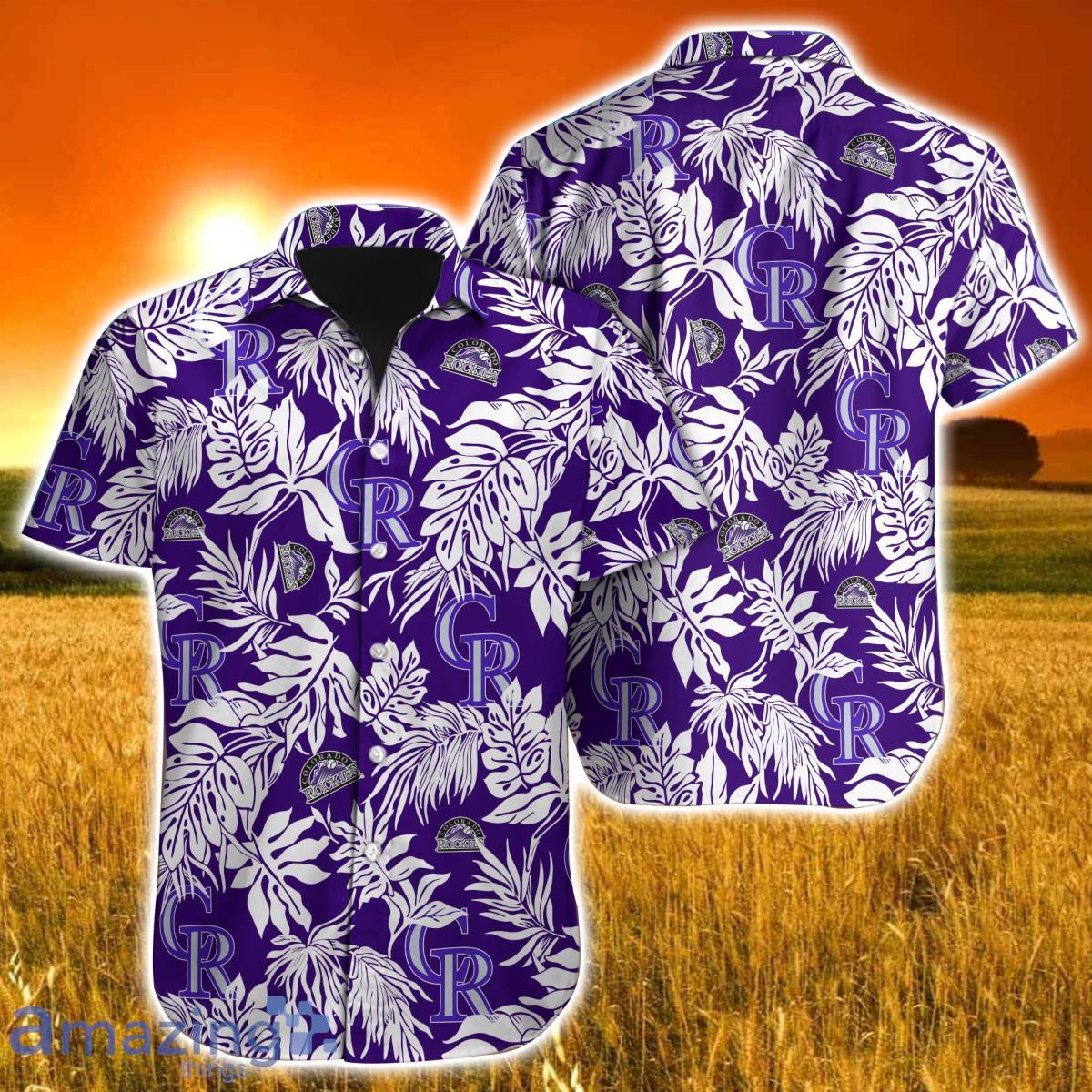 Rockies Hawaiian Shirt Colorado Rockies Mlb Tropical Cool Hawaiian