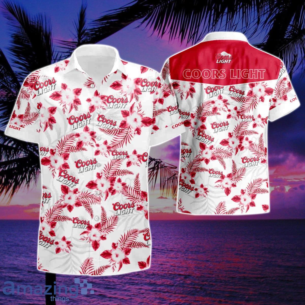 Coors Light Hawaiian Shirt Gift For Beach Trip