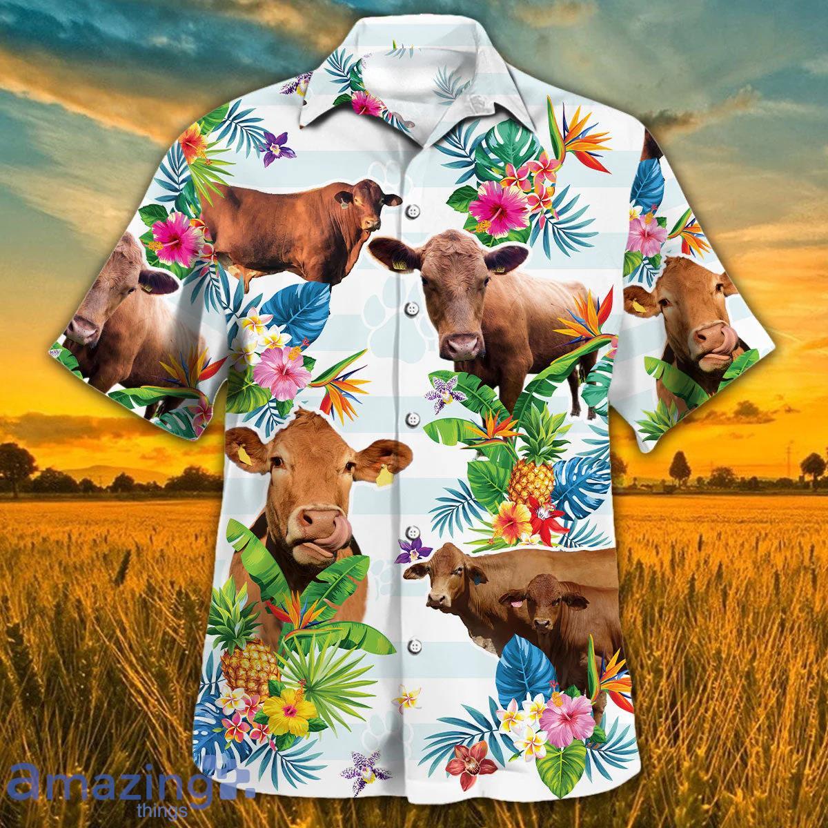 Texas Longhorn Funny Hawaiian Shirt For Men Women