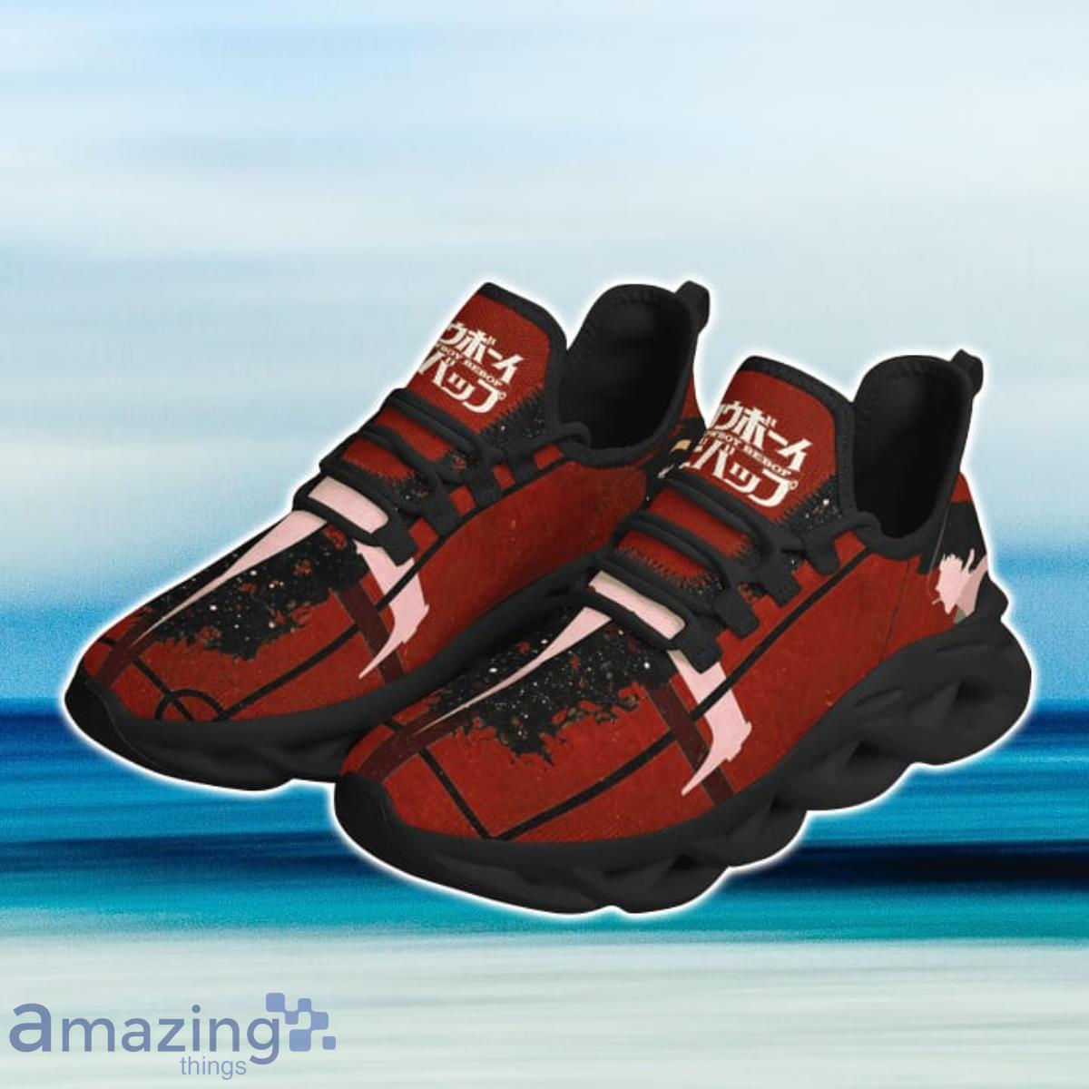 Cowboy Bebop The Swordfish Max Soul Shoes Sneaker image Cowboy Bebop The Swordfish Max Soul Shoes Sneaker Product Photo 2