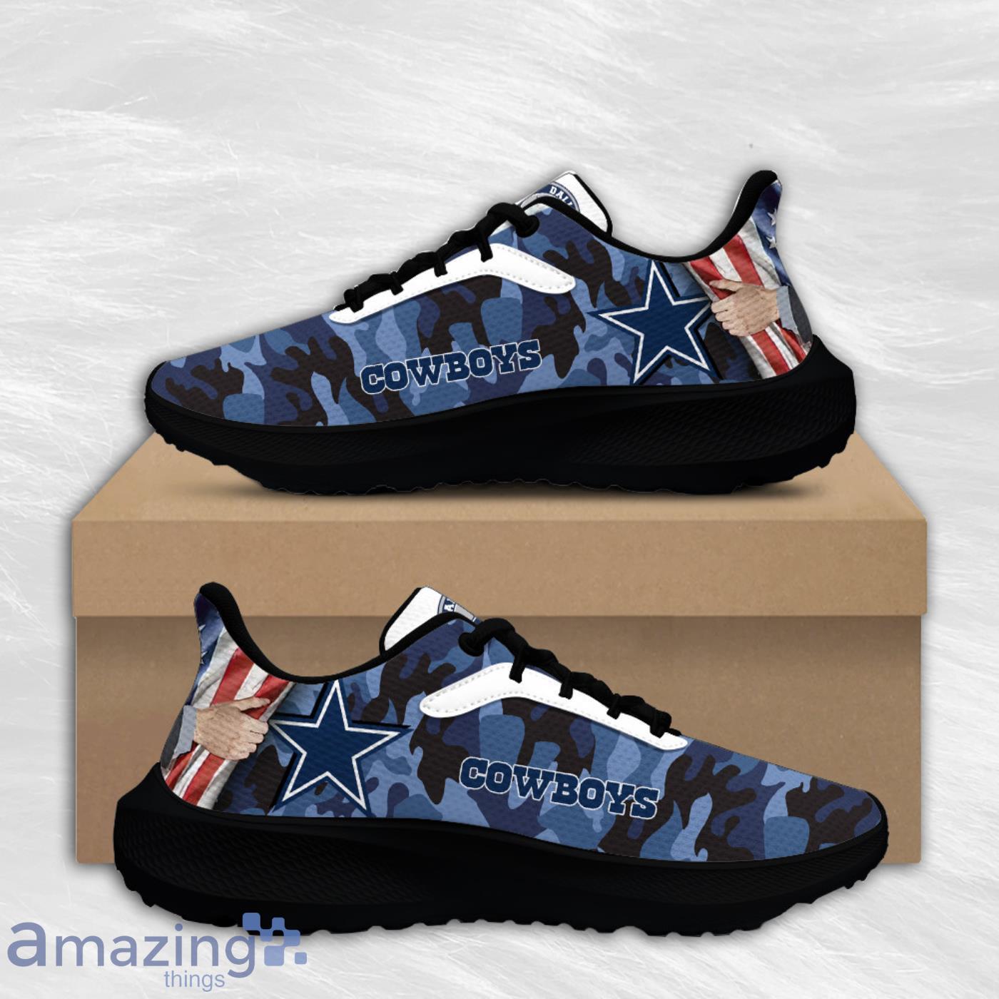 Dallas Cowboys Air Mesh Running Shoes Best Gift For Real Fans Product Photo 2