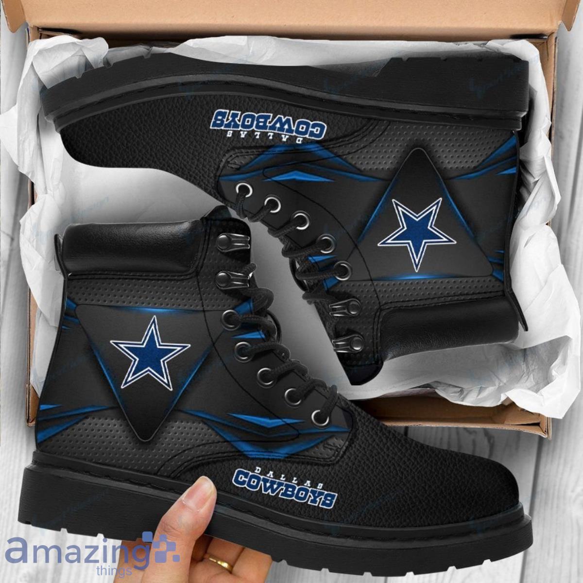 Dallas Cowboys Cowboys Football Team Leather Boots For Men And Women Fans Best Choice For Gift Product Photo 1