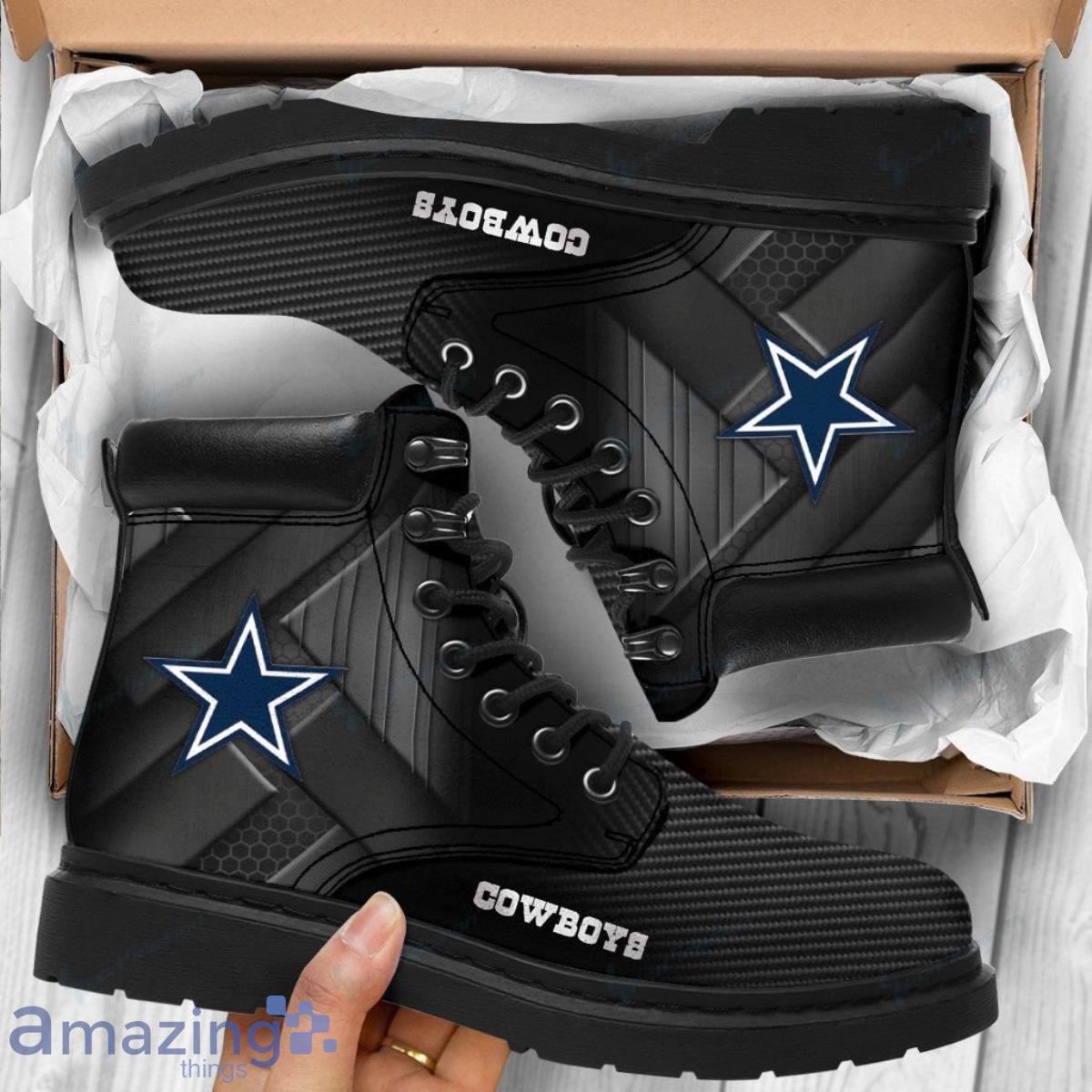 Dallas Cowboys Cowboys Football Team Leather Boots Special Gift For Men And Women Fans Product Photo 1