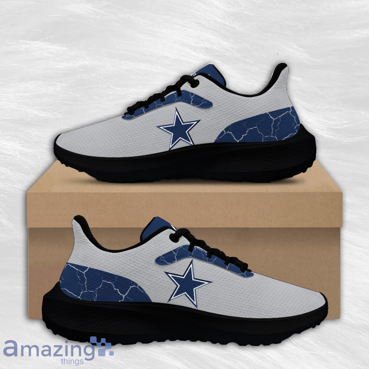 NFL Dallas Cowboys Shoes For Men Women Sports Team White Sneakers