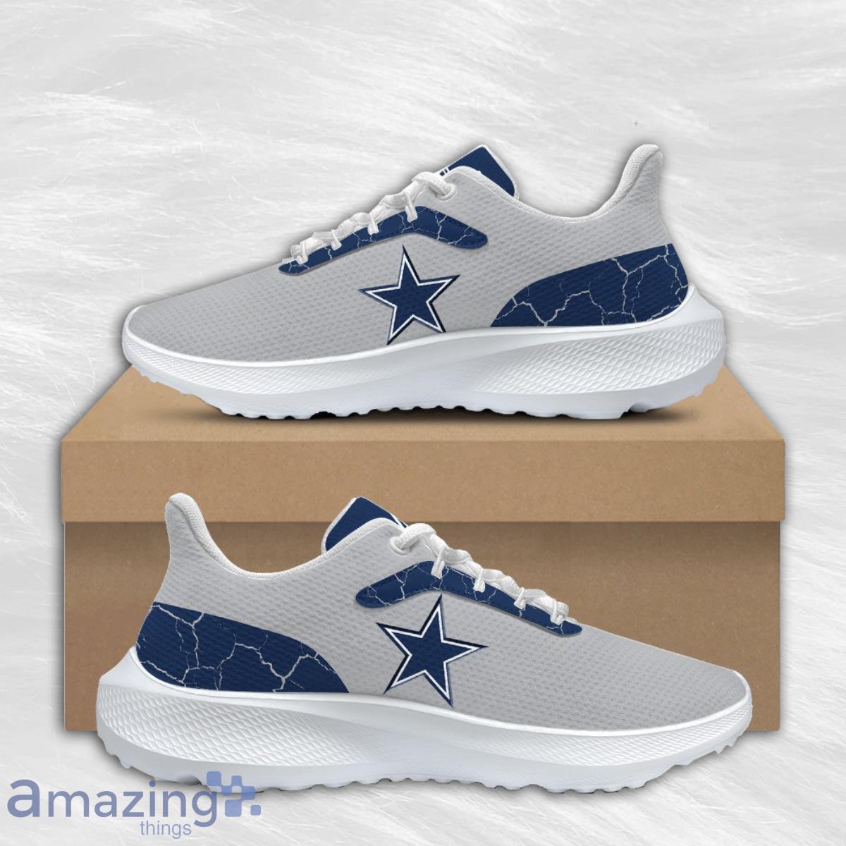 NFL Dallas Cowboys Shoes For Men Women Sports Team White Sneakers