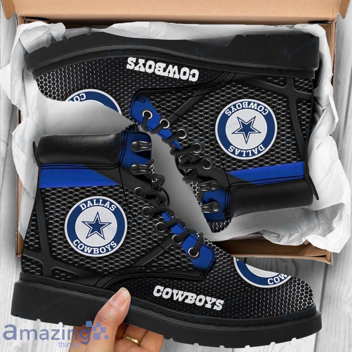Dallas Cowboys Football Team Leather Boots Best Gift For Men And Women True  Fans