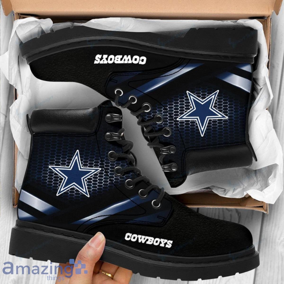 Dallas Cowboys Football Team Leather Boots Great Gift For Men And Women Fans Product Photo 1 Dallas Cowboys Football Team Leather Boots Great Gift For Men And Women Fans Product Photo 1