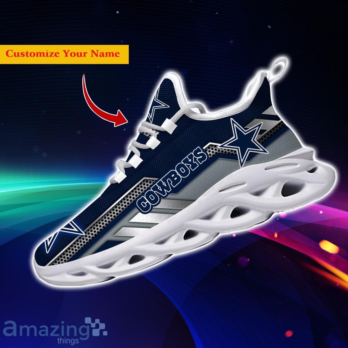 Dallas Cowboys custom Nike Air Max  Dallas cowboys shoes, Cowboy shoes, Dallas  cowboys star