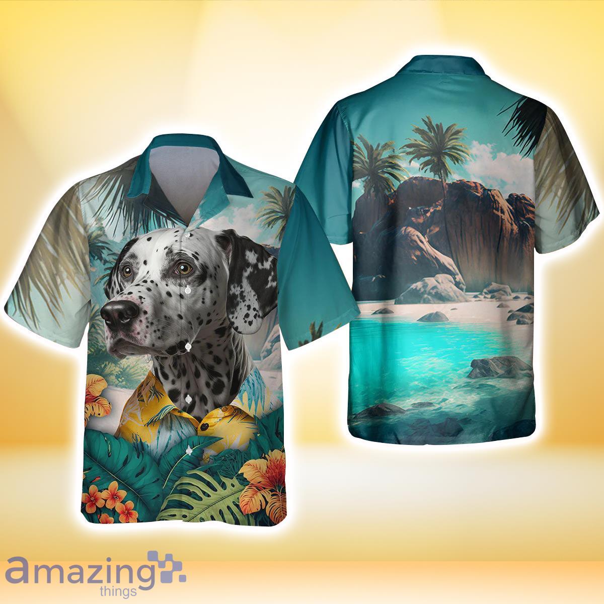 Dalmatian All Print 3D Hawaiian Shirt For Men Women image Dalmatian All Print 3D Hawaiian Shirt For Men Women Product Photo 3