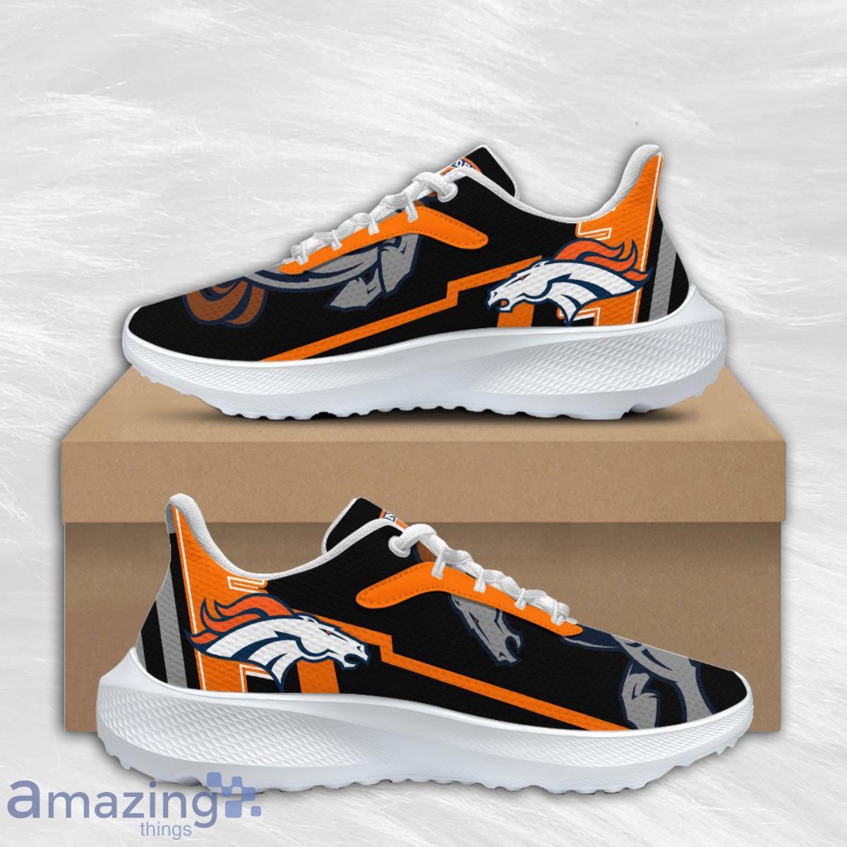 Denver Broncos Youth Low Top Light-Up Shoes