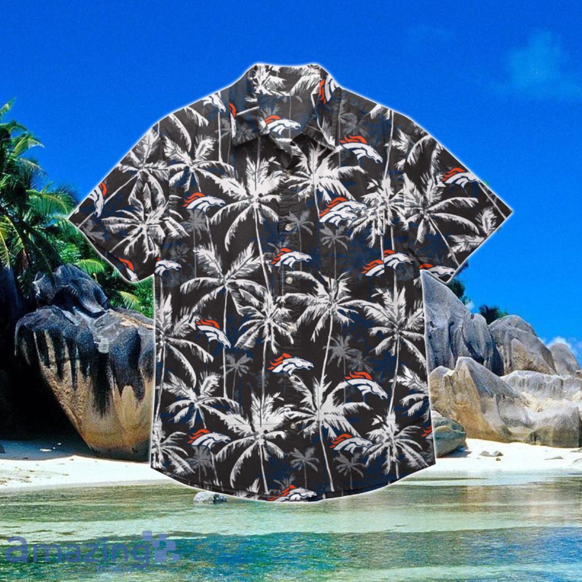 Denver Broncos Sport Hawaiian Shirt NFL Teams Black Gift For Men