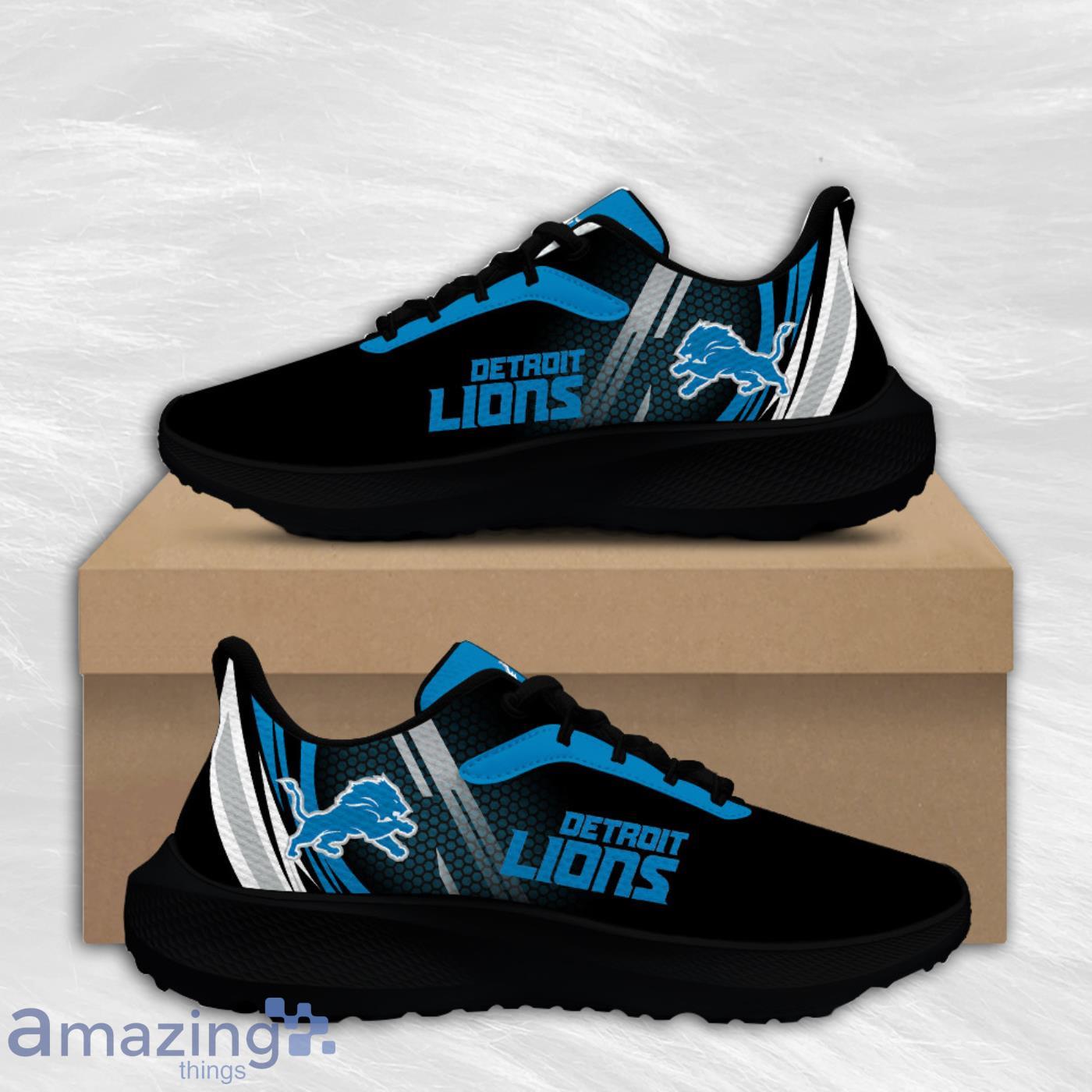 Detroit Lions Air Mesh Running Shoes Unique Gift For Men And Women Fans Product Photo 2