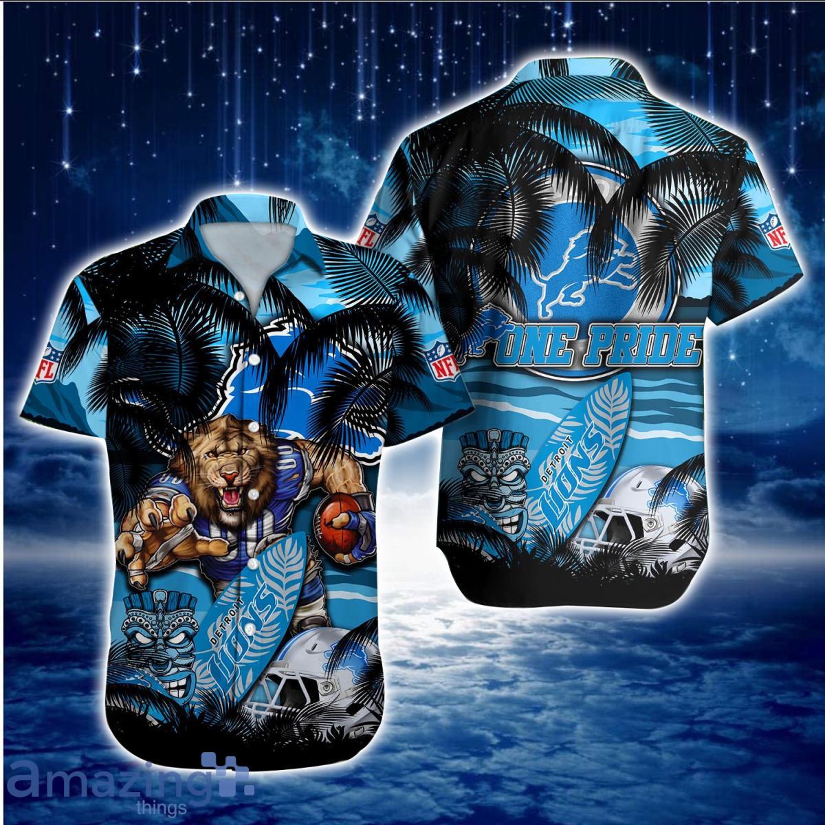 Detroit Lions NFL Hawaiian Shirt Aloha Shirt Special Gift For Fans Product Photo 1