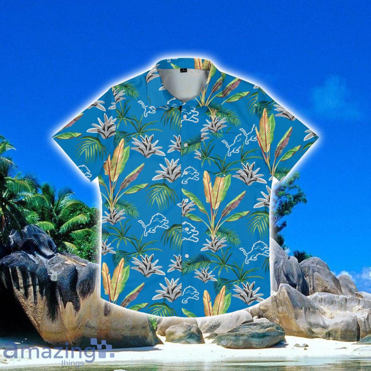 Detroit Lions NFL Victory Vacay Hawaiian Shirt Special Gift For Fans Product Photo 1