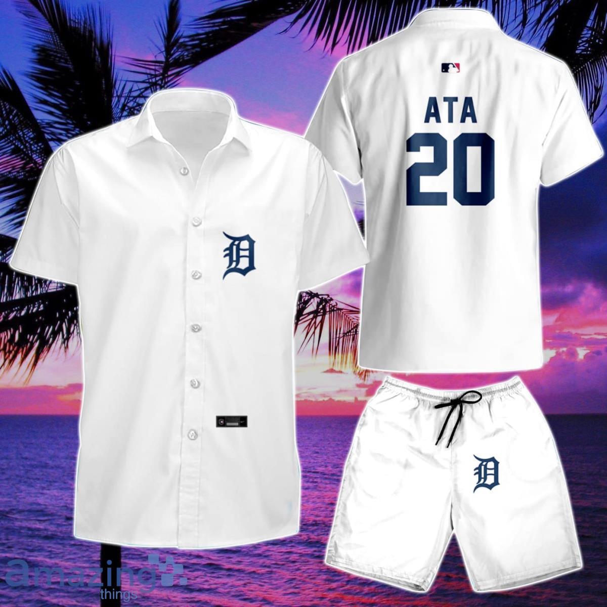 Detroit Tigers Jersey 2023 Summer Hawaiian Shirt And Short Product Photo 2