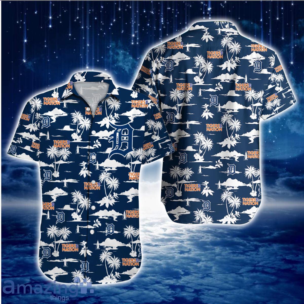 Detroit Tigers Aloha Cute Gift Hawaiian Shirt