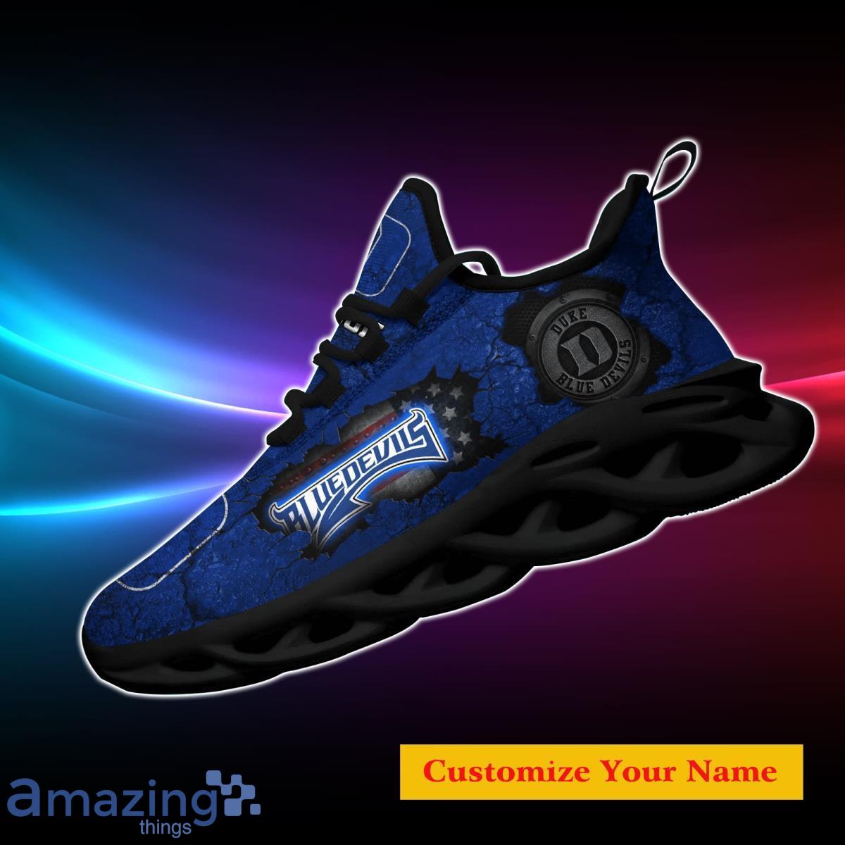 duke blue devils ncaa2 custom name max soul shoes clunky sneakers great gift for men women fans 3
