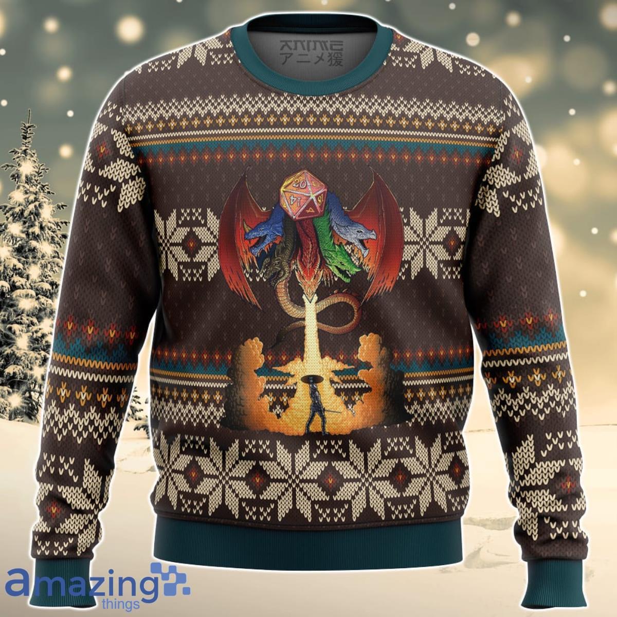 Dungeons & Dragons Ugly Christmas Sweater Best Gift For Men And Women Product Photo 1