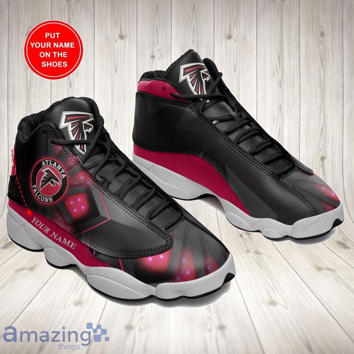 Atlanta Falcons Air Jordan 13 Sneaker, Falcons Football Gift for