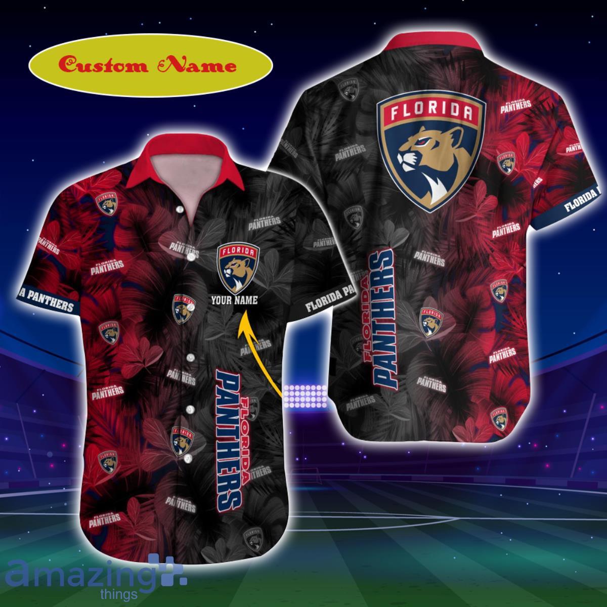 Florida Panthers NHL Custom Name Hawaiian Shirt For Men And Women Unique Gift For Fans Product Photo 1