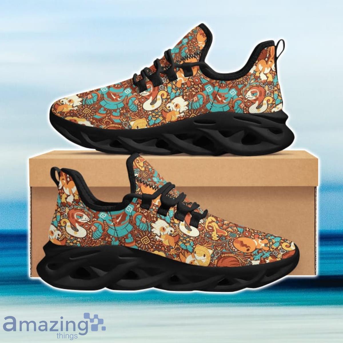 Golurk Pokemon Sword Max Soul Shoes Sneaker For Men Women Product Photo 1
