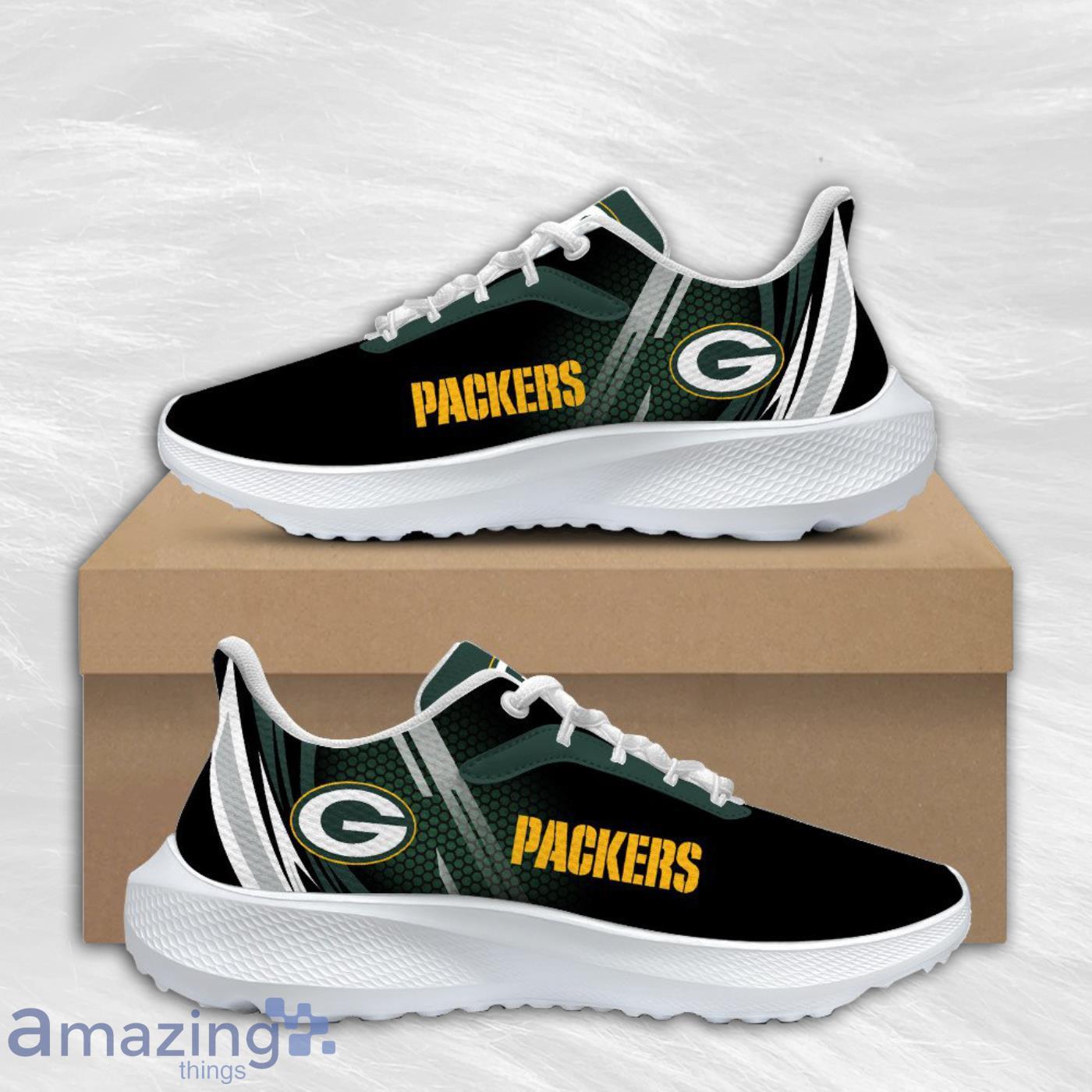 Green Bay Packers Football Air Mesh Running Shoes Sport Team For