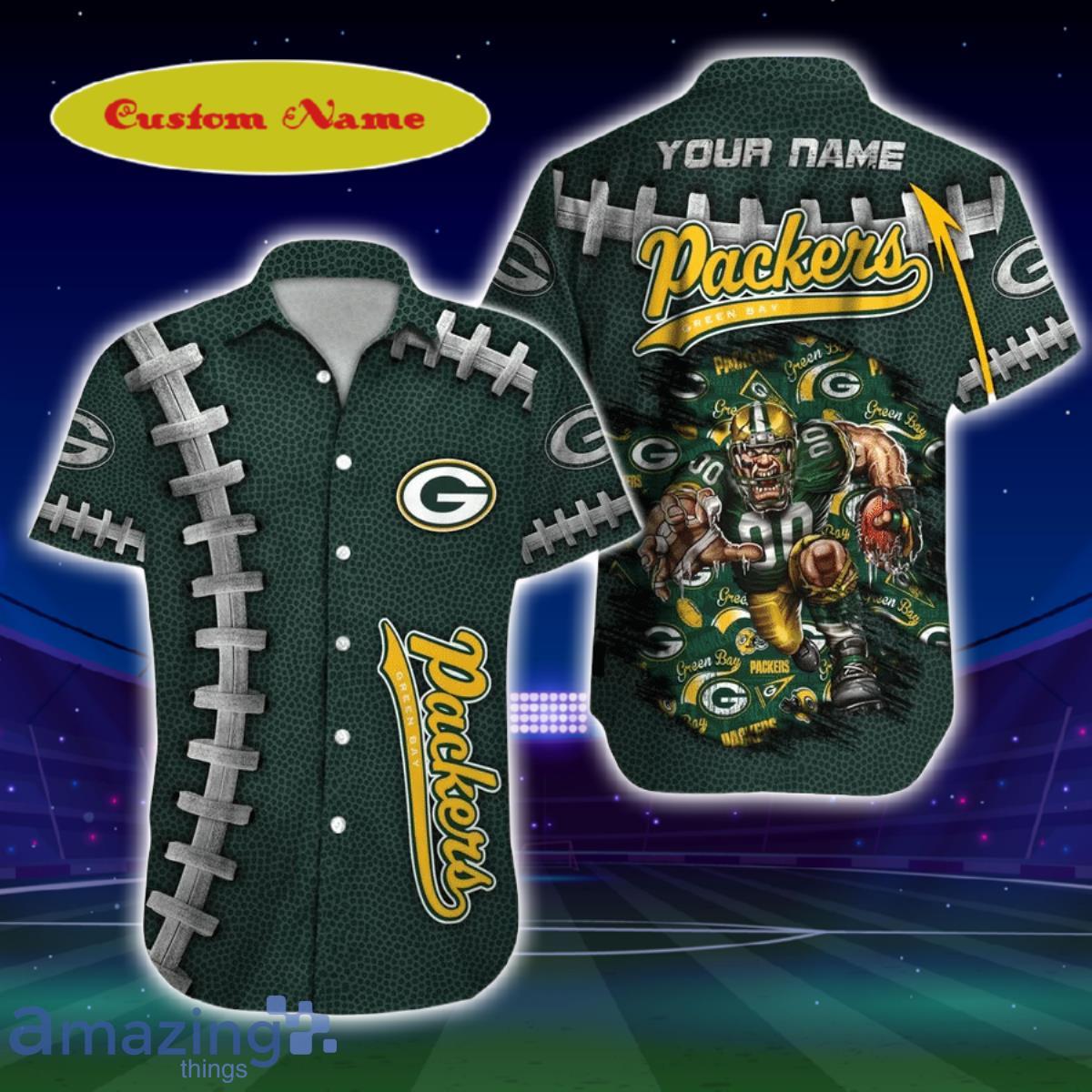 Green Bay Packers NFL Custom Name Hawaiian Shirt For Men And Women Unique  Gift For Fans