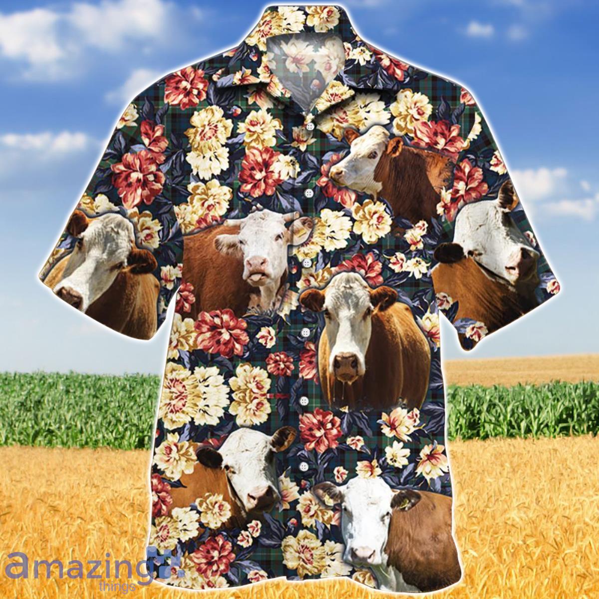 Hawaiian Aloha Shirt For Women, Horse Cowboy Unisex Hawaii Shirt