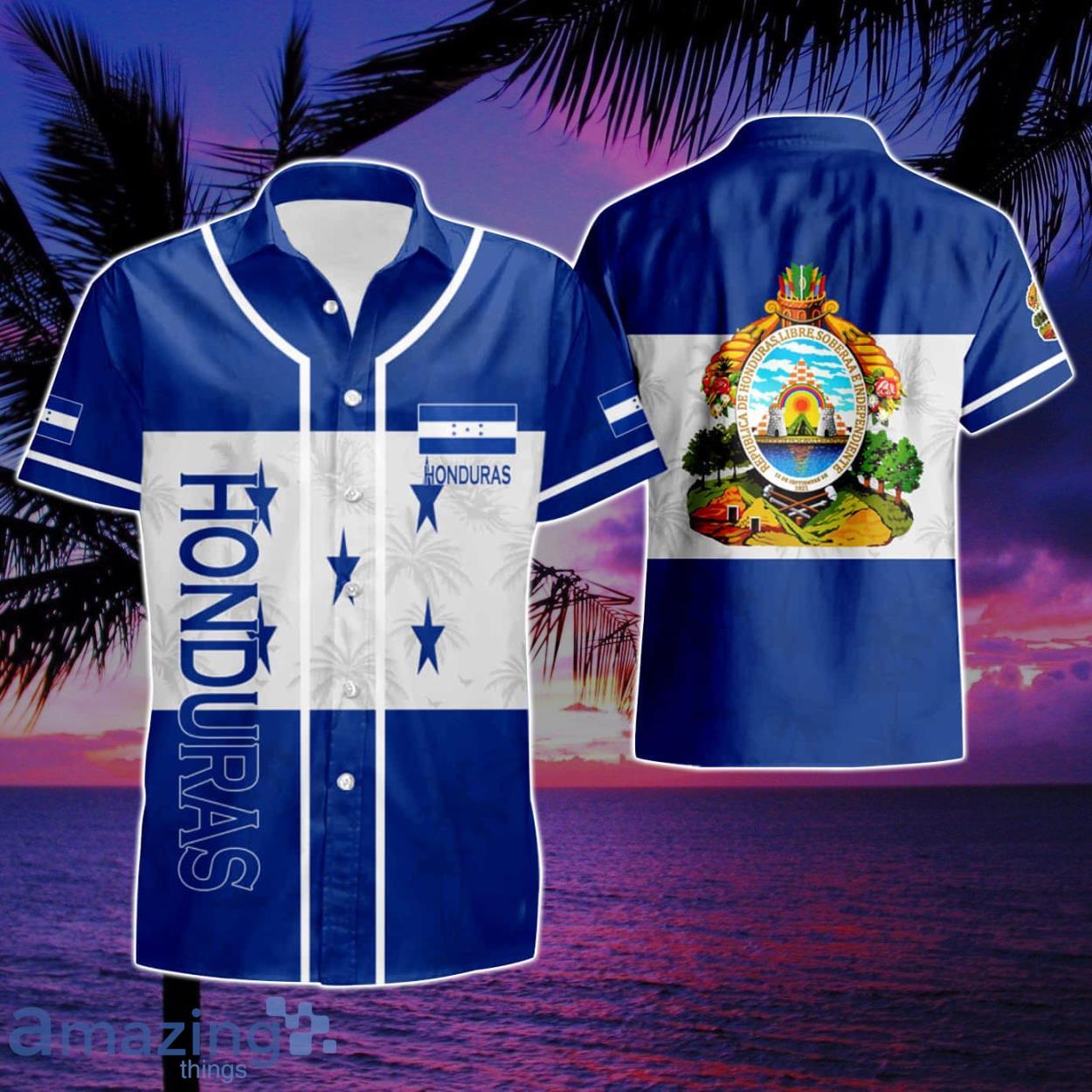 Honduras Summer Beach Hawaiian Shirt And Short Product Photo 1