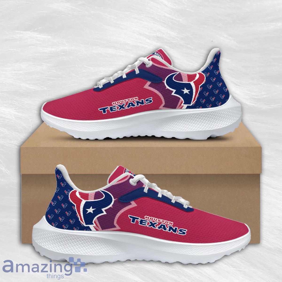 Houston Texans Football Air Mesh Running Shoes Sport Team For Men And Women Product Photo 1