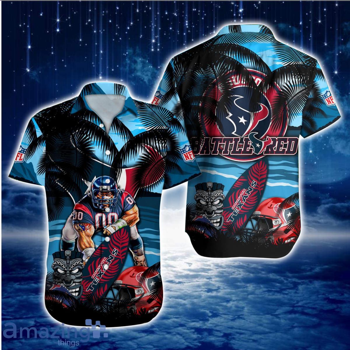 Houston Texans NFL Hawaiian Shirt Aloha Shirt Special Gift For Fans Product Photo 1