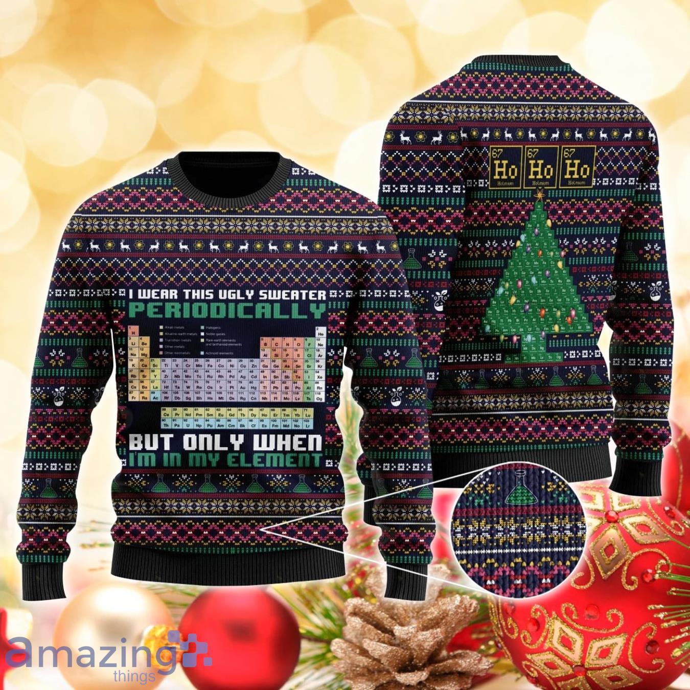 I Wear This 3D Sweater Ugly Christmas Sweater For Men Women Product Photo 1