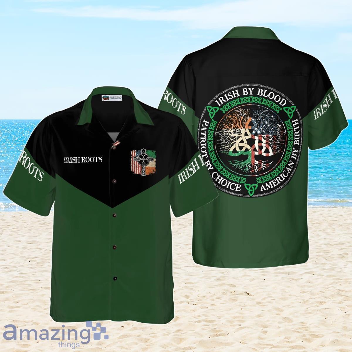Irish Roots Custom Hawaiian Shirt Best Gift For Men And Women Product Photo 1