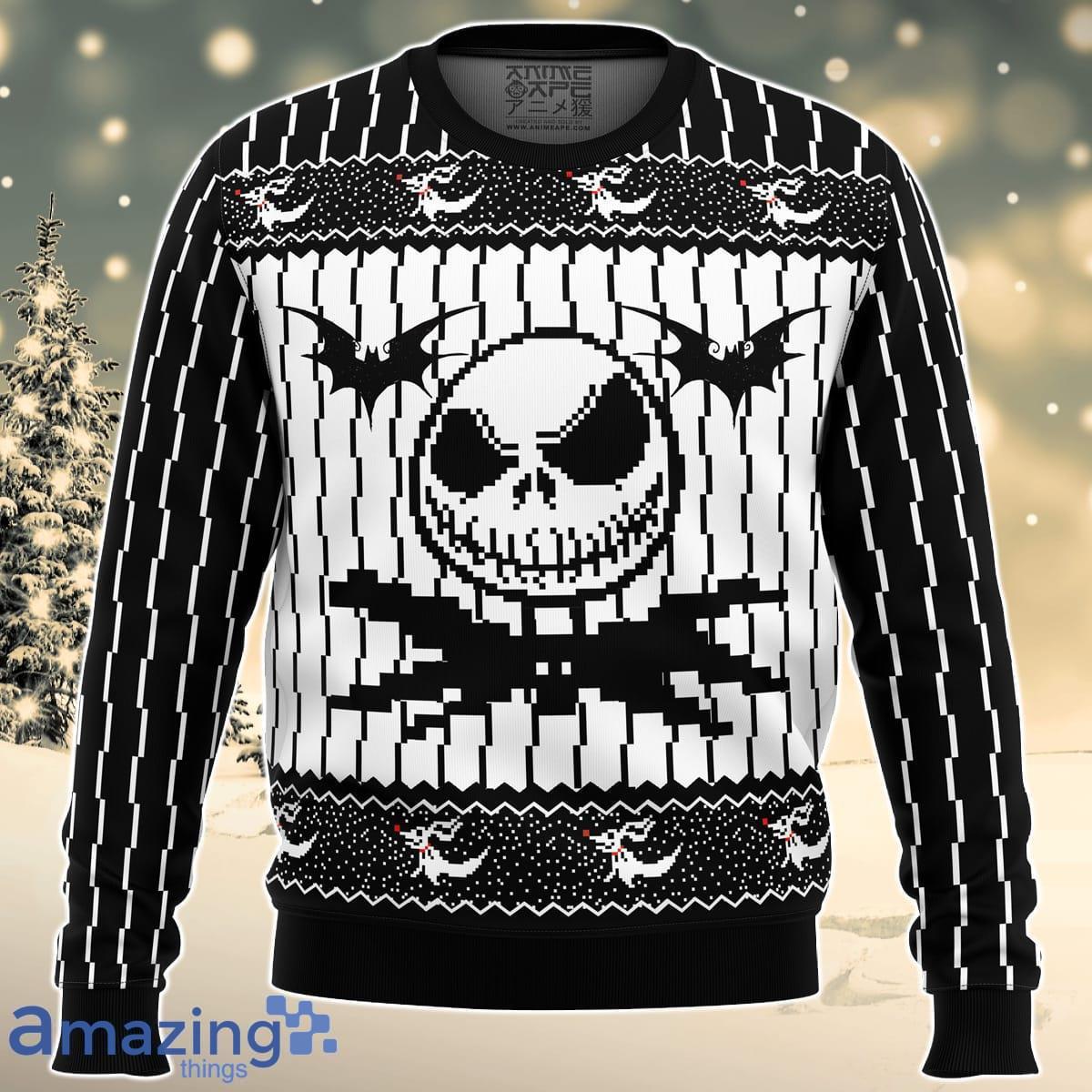 Nightmare before clearance christmas sweater mens