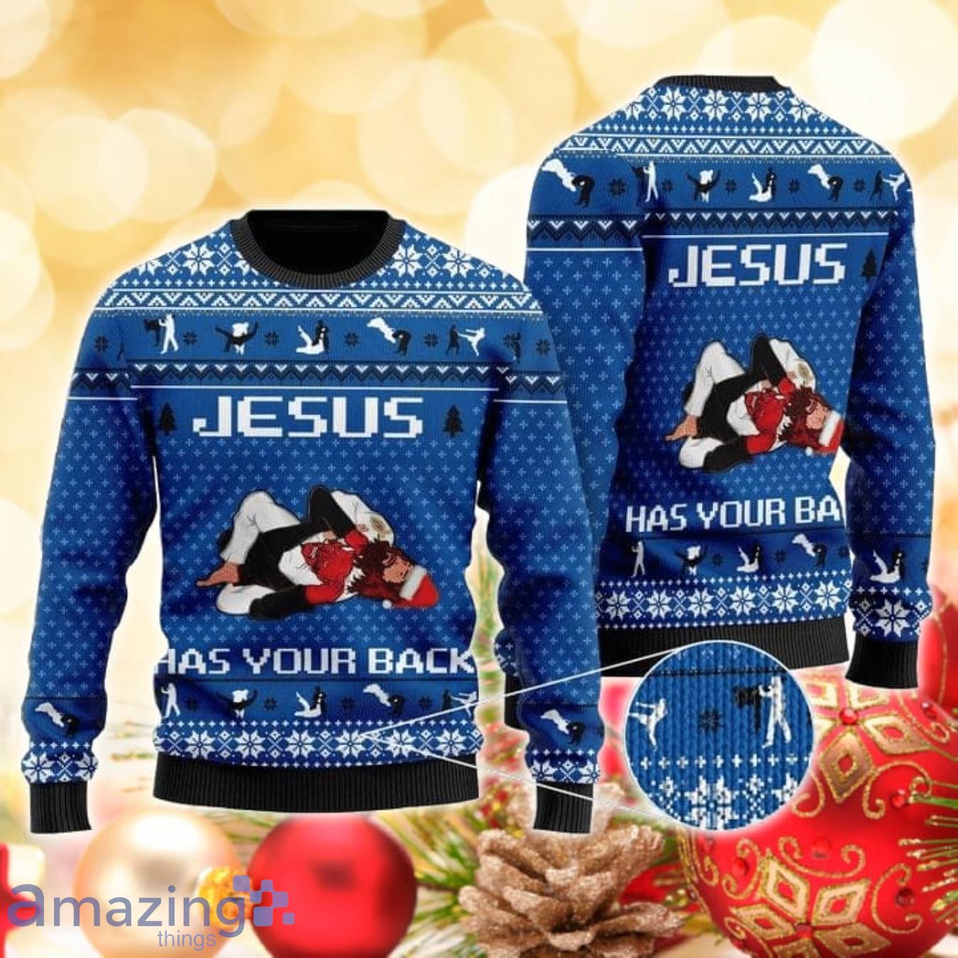 Jiu jitsu shop christmas sweater