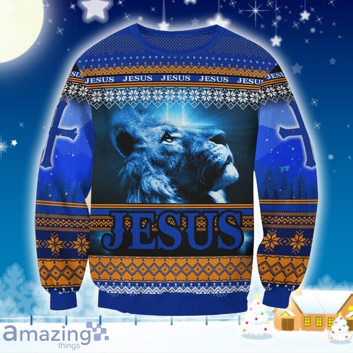 Jesus Is My Everything 3D Sweater Ugly Christmas Sweater Great Gift For Men Women Product Photo 1