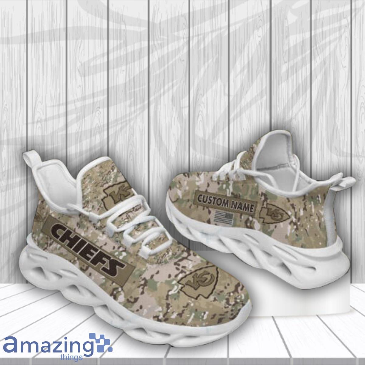 Kansas City Chiefs Football Team Max Soul Shoes Custom Name Running Sneakers Product Photo 1