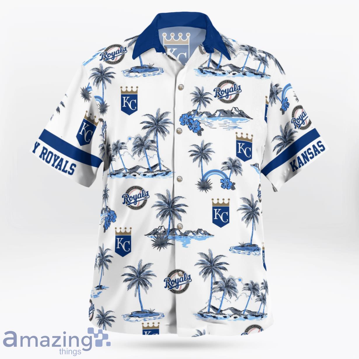 Kansas City Royals MLB Quarter Style Hawaiian Shirt For Fans