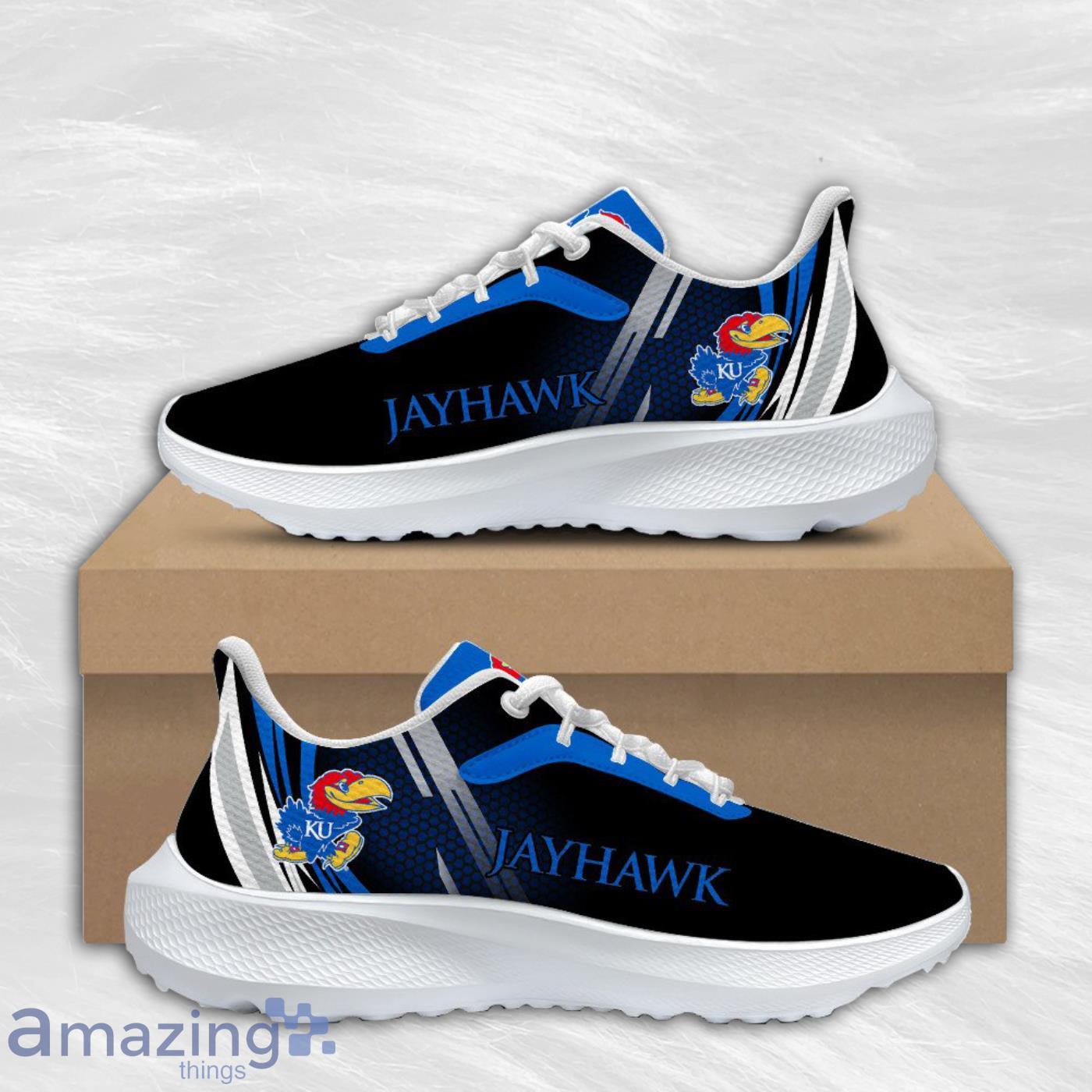 Kansas Jayhawks Air Mesh Running Shoes For Men And Women Fans Product Photo 1